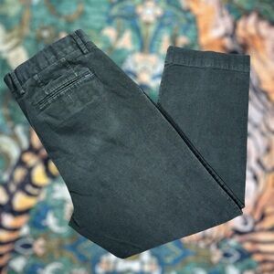 Polo Ralph Lauren Corduroy Pants Green Straight Leg Preppy Mens 34x30 Stretch